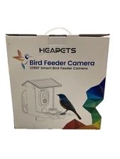 Heapets Smart Bird Feeder Camera AI Bird Identification Solar Powered