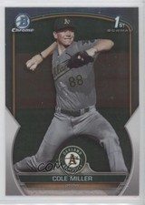 2023 Bowman Draft Chrome Cole Miller #BDC-51 1d8g