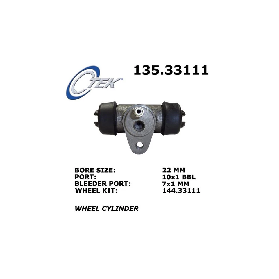 Cilindro de rueda de freno de tambor delantero C-Tek para Volkswagen Beetle 1964-1977 Foto 2 de 4