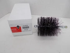 TOUGH GUY 2XTD2 Flue Brush, Double Spiral, Double Stem 2XTD2