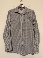     Eddie Bauer Travex Plaid Large TALL LT Shirt Mesh Lined Breathable Mens