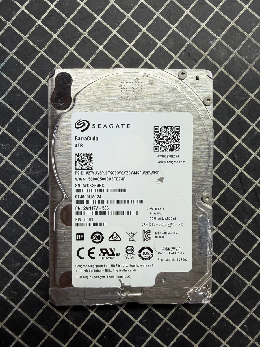 4TB 2.5 Inch SATA Computer Internal Hard Disk Drives for sale | eBay