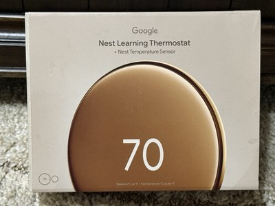 Google Nest Learning Thermostat with Nest Temperature Sensor (4st generation)