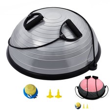 23" Half Exercise Ball Trainer 660lbs Capacity Yoga Balance Workout Fitness Ball