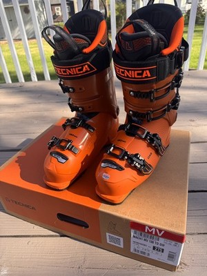 TECNICA Men's Mach1 MV 130 TD GW Icon Orange Ski Boots (101931G2381) 27.5