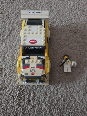 LEGO SPEED CHAMPIONS 76897 Audi Sport quattro S1 retired w/ minifigure