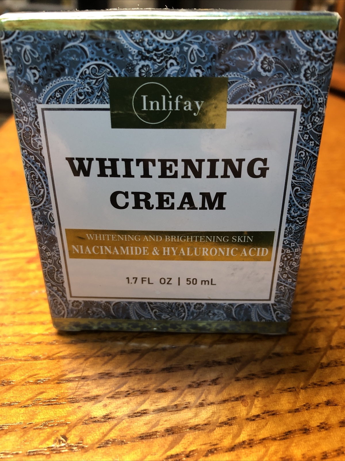 Inlifay Whitening Cream 1.7oz each Brightening Niacinamide Hyaluronic