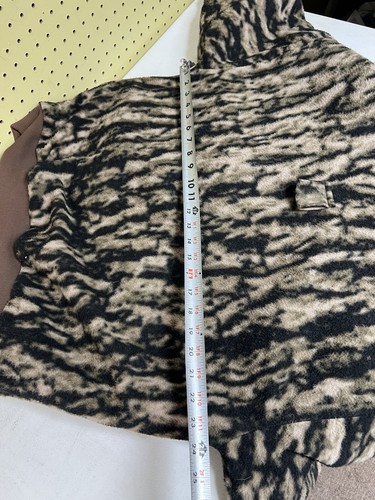 Vintage Cabelas Jacket Medium 80s Tree Bark USA Made Camouflage Full Zip - Picture 9 of 12