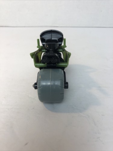 2008 Marvel Fisher Price Batman Robin Motorcycle Green/Black - Picture 4 of 7