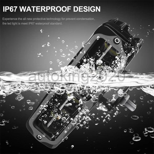 2X 6inch LED Work Light Bar Spot Pods Fog Lamp Offroad Driving Truck 4WD SUV ATV - Picture 3 of 11