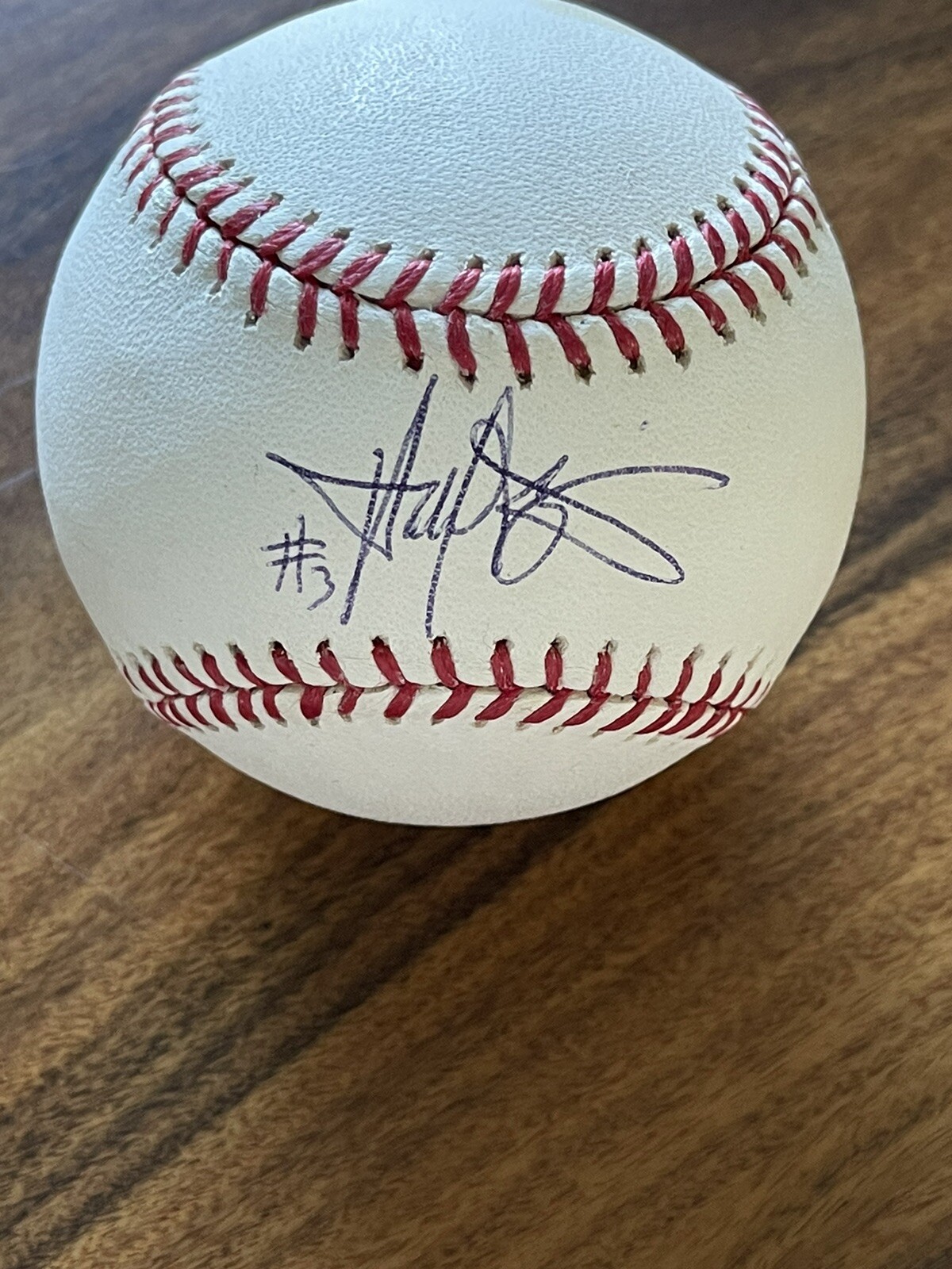 Harold Baines Autographed Signed #3 Major League Baseball JSA