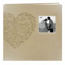 Pioneer MB-10EW 12x12 Wedding Scrapbook - Heart No Text Same Shipping Any Qty 