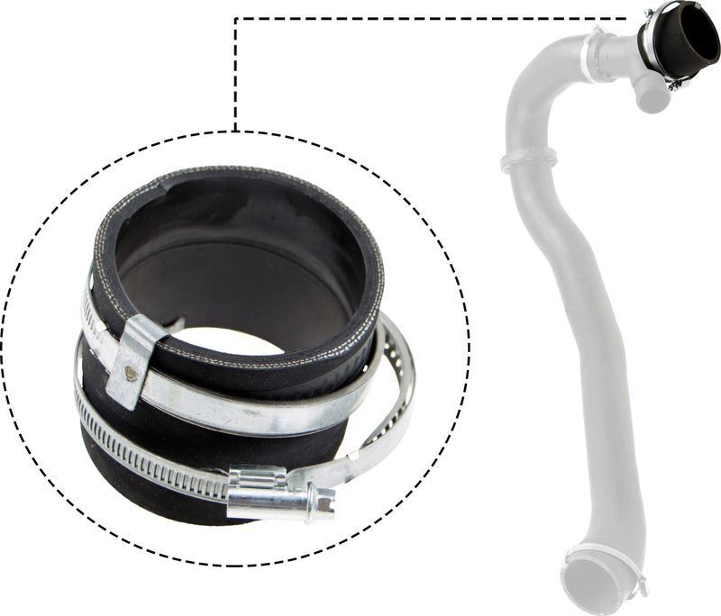 Gates 09-0648 Charge Air Hose Air Supply System Replacement Fits Ford Mondeo - Image 6