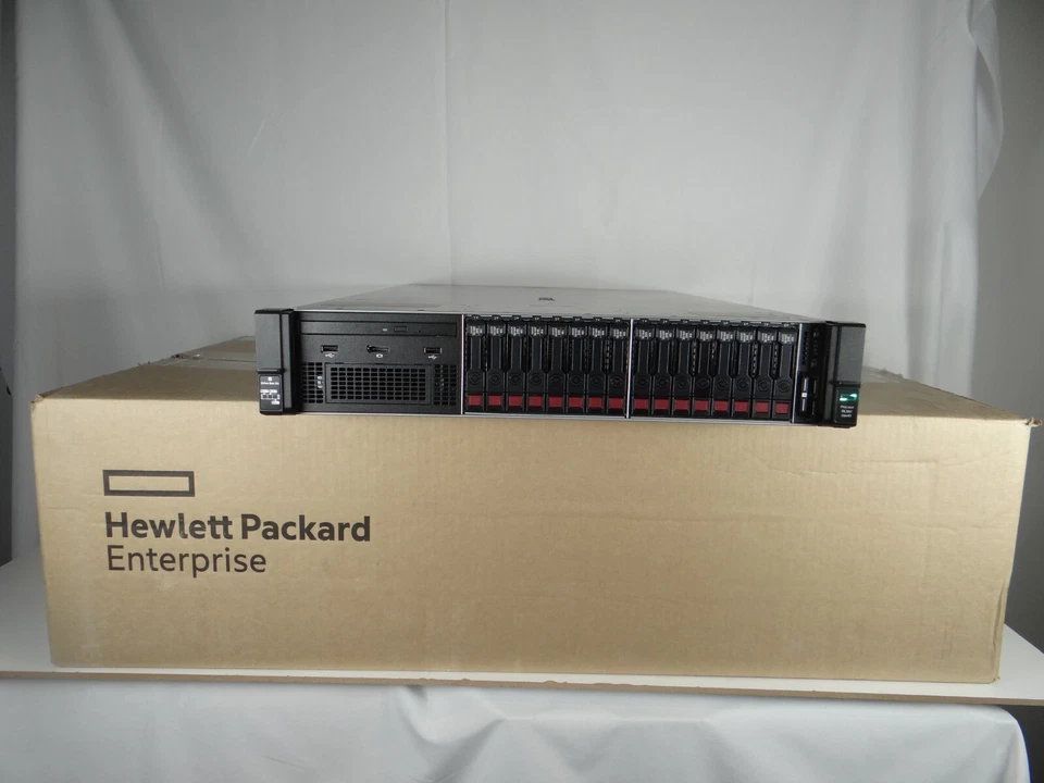 HP HPe DL380 G10 Gen10  2xGold 6154 3.00GHz 768GB 4x3.84TB SAS 12G SSD Ent P408i - Image 2 of 4