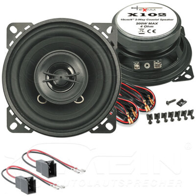 AUTO LAUTSPRECHER für OPEL KADETT E Cabrio 1987-1993 Armaturenbrett Vorn #BE9H