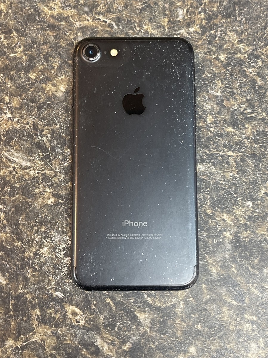 Apple iPhone 7 - 128GB - Factory Unlocked - Black - Clean Apple iPhone 7 - 128GB - Factory Unlocked - Black - Clean