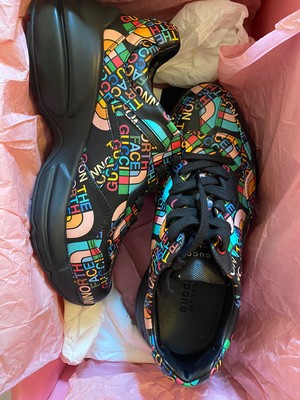 the north face x gucci shoes