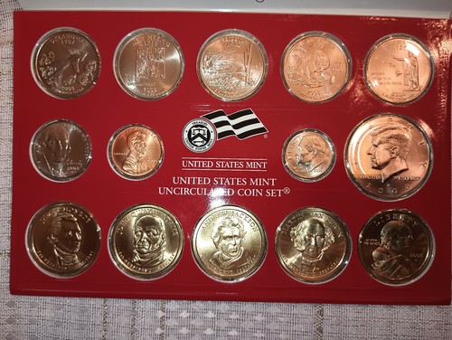 2008 Philadelphia & Denver US Mint Sets Uncirculated w/COAs~28 Coins Total - Picture 3 of 6
