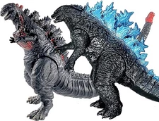 Brand New Set of 2 Godzilla Shin King of The Monsters Toys Action Figures