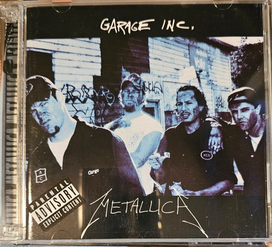 Metallica Garage Inc. 2 Discs Elektra Records Parental Advisory Am I Evil?