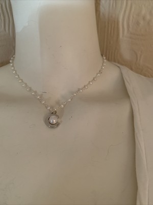 $125  Carolee Freshwater pearl necklace  15'' w 1'' Drop CS55