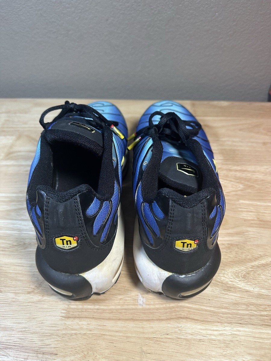 Nike Air Max Plus Tn Hyper Blue Black Yellow White Mens Size Nike Air Max Plus Tn Hyper Blue Black Yellow White Mens Size