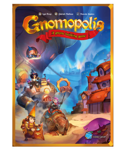 Gnomopolis Board Game - Brand NEW & Sealed