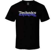 Technics Logo DJ T Shirt