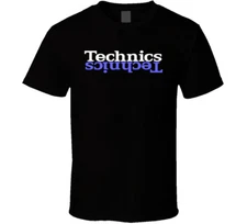 Technics Logo DJ T Shirt