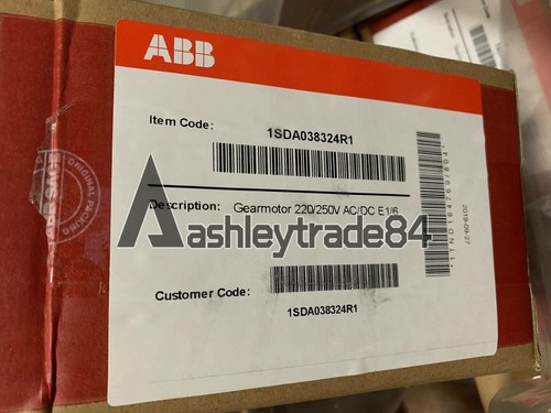 1PC NEW In Box ABB 1SDA038324R1 Spring Energy Storage Motor Sace