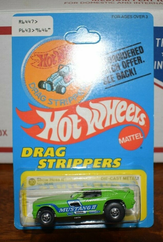 HOTWHEELS 1977 SHOW HOSS 2 PATCH CARD UNPUNCHED