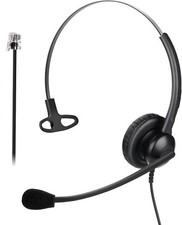 Telephone Headset Monaural Call Center Office Headphone