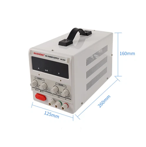 220V DC Adjustable Power Supply Precision Variable Digital Lab Test 0-60V 0-20A - Picture 3 of 6