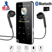128GB Portable Bluetooth MP4/MP3 Lossless Music Player Media FM Radio Recorder