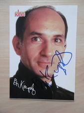 Ben Kingsley autograph signed 10x15 cm cinema autograph card