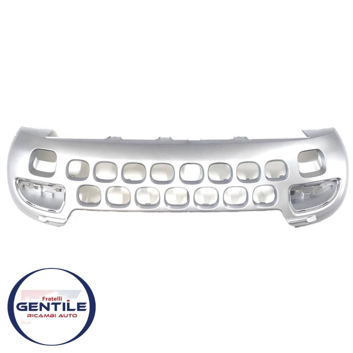 Spoiler Front Bumper With Primer Fiat Panda Cross From 2012 New