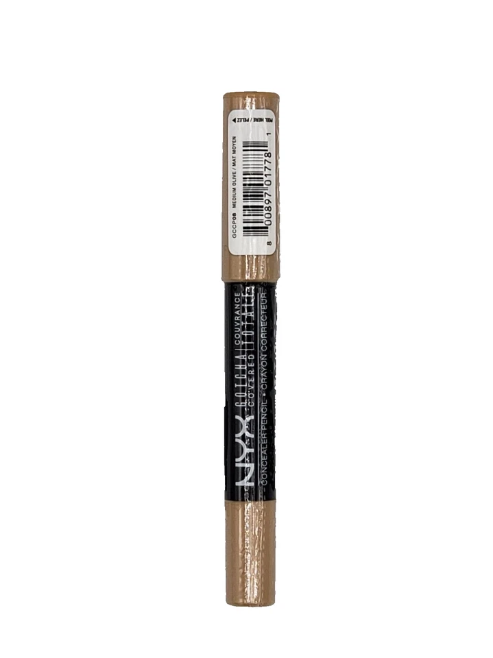 NEW NYX Professional Makeup Gotcha Covered Concealer Pencil GCCP08 Medium Olive - Image 1 of 1