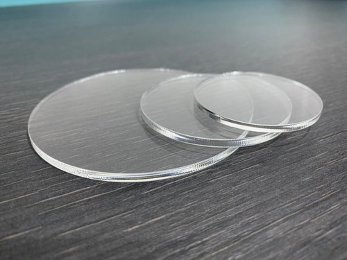Clear Laser Cut Circle Sheet Plastic Acrylic Discs Glass Dia 50 80 100 300mm - Picture 9 of 10