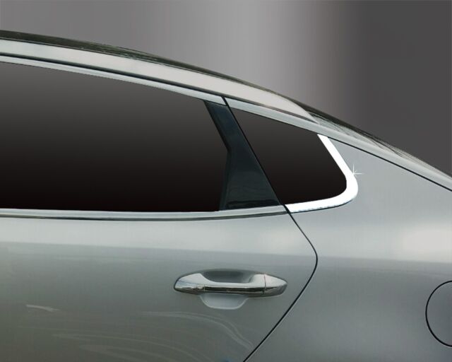 Chrome CPillar Post Quarter Glass Molding Silver B938 for KIA Optima
