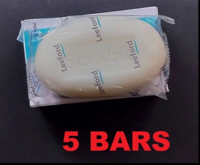 PACK OF 5 BARS X  NATURAL soap Permethrine Soap For All Skin Type 08/2026 EXPIRY