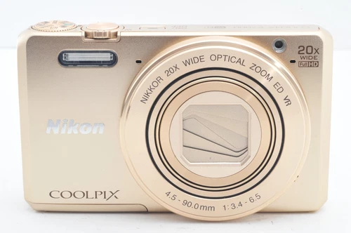 Nikon COOLPIX S7000 16.0MP 20X Optical Zoom Compact Digital Camera Gold - Picture 2 of 7