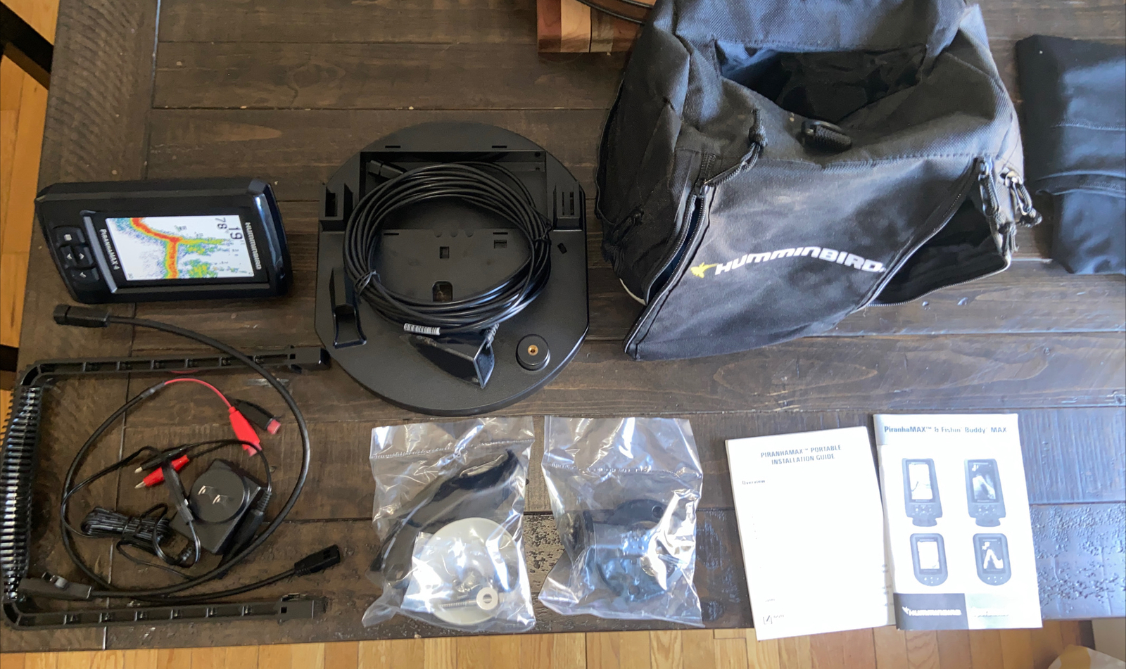 Humminbird PiranhaMAX 4 fish finder eBay