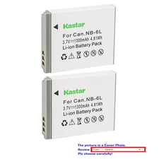 Kastar Replacement Battery for Canon NB-6L 6LH CB-2LY Canon PowerShot SD1200 IS