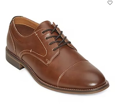 Men\'s JF J Ferrar Chatham Oxford Dress Shoes - Brown - 9 - NIB JF J. Ferrar Mens Chatham Oxford Shoes Size 9 M Brown Brand  main image 2