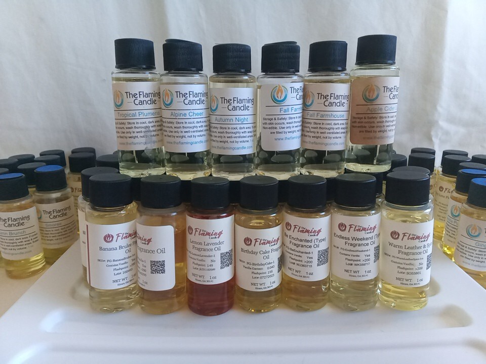 The Flaming Candle Making Fragrance Oil 1 Fl Oz Bottles Pick Your Scents Sampled