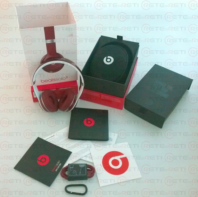 2564742 Beats by Dr. Dre Solo2 Cuffie On-ear Luxe Edition Rosso | Acquisti  Online su eBay