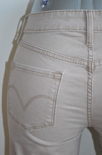 Levi's Mid Rise Skinny Cropped Jeans Gazelle NWT Style 519540007 - Picture 9 of 10