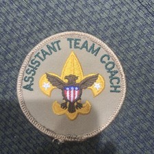 Assistant Team Coach Boy Scout Position Patch - See description
