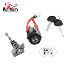 Ignition & Front Left Door Lock Cylinder For Hyundai Elantra 2011-15 SAME KEY