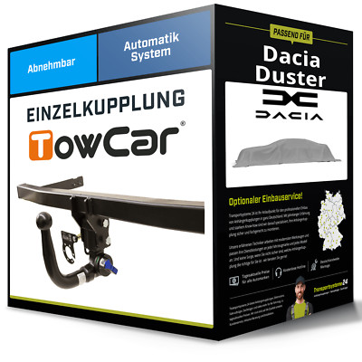 Abnehmbare Anhängerkupplung für DACIA Duster 11.23- III Typ PYM / PYN TowCar NEU